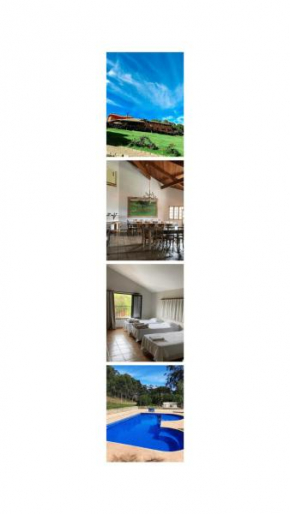Fazenda com 2 casas independentes - 10 suítes com PISCINA ou 4 suítes com JACUZZI - Churrasqueira Wi-Fi 400MB Lagos Cavalos e indicação Cozinheira